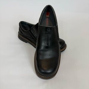 Merrell Realm Moc Men's Black Leather Loafers